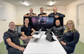 Nordic Sun med delar av personalen på kontoret i Valbo.